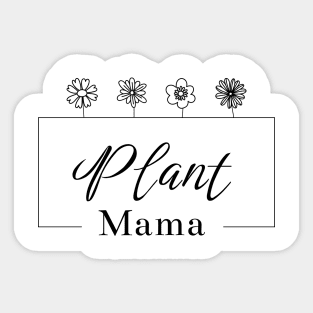 Plant Mama Sticker